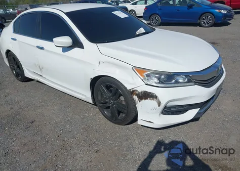 2016 Honda Accord Sport из США, поврежденный, VIN 1HGCR2F5XGA017783